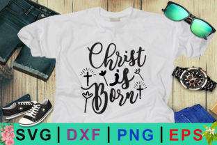 Christ is Born Christmas Design for Crafts