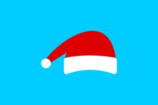 Christmas Hats Atribute Logo