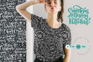 Christmas Lettering Patterns for Festive Branding