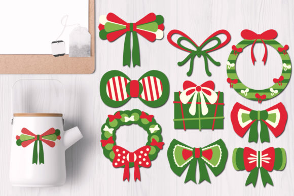 Christmas Wreath Ribbons for Crafts